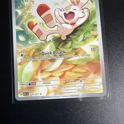 Scorbunny Full Art 225/217 Ascended Heroes Pokemon TCG Illustration Rare NM - Image 3