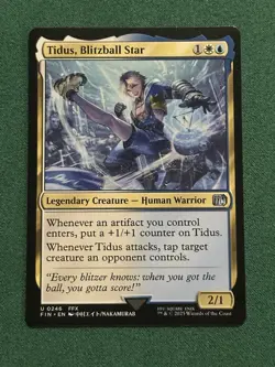 Tidus, Blitzball Star - Final Fantasy - NM - MTG Magic - Uncommon - Creature - Image 1