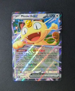 Meowth ex - 062/088 - Double Rare - Perfect Order - Pokemon Card - NM/M - Image 1