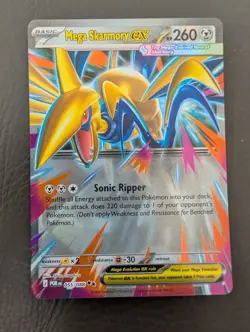 Mega Skarmory ex - 055/088 - Ultra Rare - Perfect Order - NM/M - Pokemon Card - Image 1