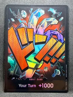 DON!! Card (Eustass "Captain" Kid) Foil DON!! Premium Booster -The Best- NM - Image 1