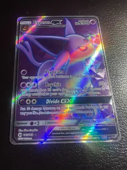 Espeon GX Full Art Card (Near Mint) - Image 1