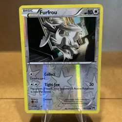 Furfrou 95/122 - XY Breakpoint - Reverse Holo Pokemon Card NM Condition - Image 1