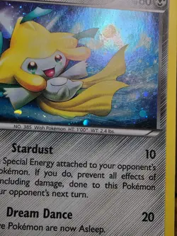 Pokemon Jirachi XY67 Holo Black Star Promo Card HP - Image 3