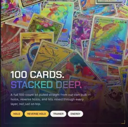 Pokemon Card Lot 100 ALL HOLO/RARE Ultra Rare Guaranteed | V VMAX VSTAR GX EX - Image 1