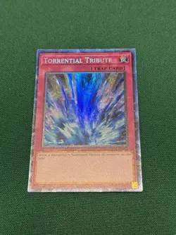 Yu-Gi-Oh! Torrential Tribute Collector's Rare Card GRCR-EN057 1st Edition - Image 1