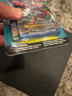 One Pokemon TCG SEALED XY BreakPoint 10 Card Booster Pack! Still sealed with pin - Image 4