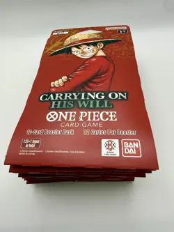 Bandai One Piece Card Game OP-13 Carrying On His Will- 10 Booster Packs 🔥 - Image 3
