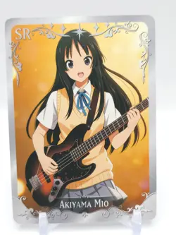 Goddess Trail - Anime Waifu SR Trading Card - Akiyama Mio - Image 1