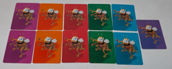 Vintage 1990 Milton Bradley Splat! Board Game Replacement Cards - Missing 1 Card - Image 1