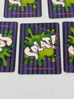 Vintage 1990 Milton Bradley Splat! Board Game Replacement Cards - Missing 1 Card - Image 5