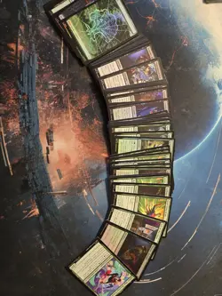 Awesome Green Black Spiderman Standard Legal MTG Custom 60 Card Deck! - Image 1