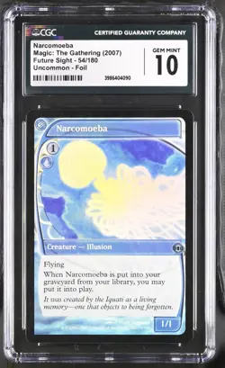 NARCOMOEBA Future Sight Foil CGC 10 MTG [Nostalgium] - Image 1