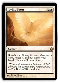 Idyllic Tutor - NM Near Mint - MOR Morningtide # 12 - MTG Magic Card - Image 1