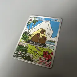 Pokemon TCG Alolan Dugtrio SV08 Surging Sparks Illustration Rare Holo 208/191 - Image 2