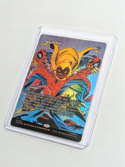 MTG Saw in Half Marvel Spider-Man Foil MO021 MARAEN Universes Beyond NM - Image 3