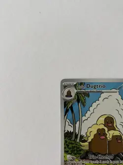 Pokemon Alolan Dugtrio Sv08 Surging Sparks 208/191 Illustration Rare Holo 110 HP - Image 2