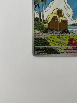 Pokemon Alolan Dugtrio Sv08 Surging Sparks 208/191 Illustration Rare Holo 110 HP - Image 5