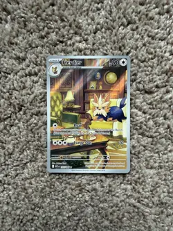 Herdier 155/086 - White Flare Illustration Rare 2025 Pokemon TCG Mint English - Image 1