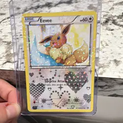 Pokemon Eevee RC14/RC25 Holo Basic English TCG Card by Nintendo - Image 1