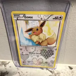 Pokemon Eevee RC14/RC25 Holo Basic English TCG Card by Nintendo - Image 3