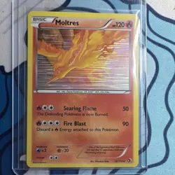 2013 Pokemon Moltres 22/113 Legendary Treasures HOLO Rare - MP - Image 1