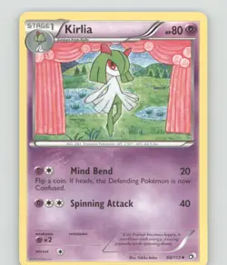KIRLIA 60/113 UC LEGENDARY TREASURES POKEMON LP - Image 2