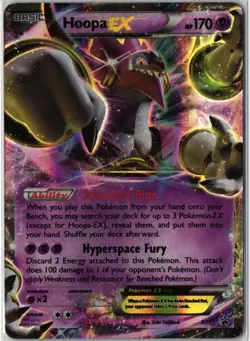Hoopa EX #XY71 Holo Promo XY Promo MP Pokemon TCG - Image 1