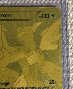 Zekrom 115/113 Legendary Treasures Full Art MP/HP -See Pics- Gold - Image 3