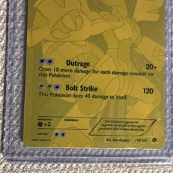 Zekrom 115/113 Legendary Treasures Full Art MP/HP -See Pics- Gold - Image 5