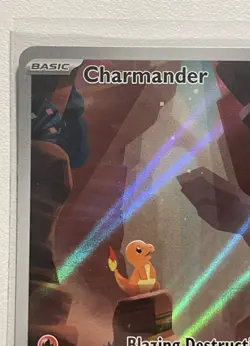 Pokemon 151 Charmander 168/165 IR Illustration Rare - NM - Image 2