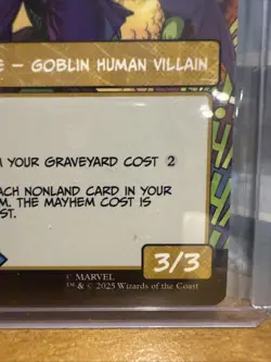 MTG Marvel Spiderman Norman Osborn Green Goblin Borderless Non Foil 0220 - Image 5