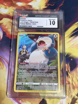 The Pokemon Company CGC 10 Snorlax TG10/TG30 Lost Origin TG Holo 2022 EN - Image 2
