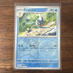 Pokemon Frogadier Uncommon Reverse Holo OBF 057/197 NM - Image 1