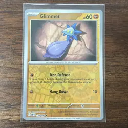Pokemon | OBF | Glimmet | 121/197 | NM Reverse Holo - Image 1