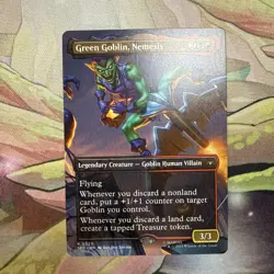 Green Goblin, Nemesis - (Borderless) - Marvel's Spider-Man - MTG - Image 1
