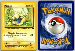 Mareep 58/75 Common Neo Discovery Pokemon Unlimited NM - Image 3