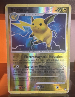 Pokemon Card - Raichu 15/123 Mysterious Treasures - Reverse Holo - Image 1