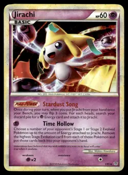 Jirachi #1 - Rare - Pokemon Unleashed - LP - Image 1