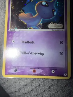 Pokemon TCG Shuppet 63/92 Reverse Holo EX Legend Maker LP Condition - Image 3