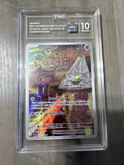 2023 Pokemon - Drowzee 210/198 SV01: Scarlet & Violet Base Set IR - TAG 10 - Image 1