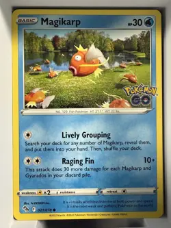 Magikarp Common Pokemon GO 021/078 NM - Image 1