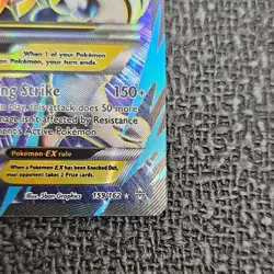 Pokemon TCG M Mewtwo EX 159/162 Breakthrough Secret Rare Full Art Holo EN - Image 2