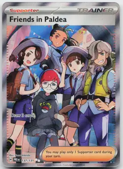 Friends in Paldea 137/131 Ultra Rare Prismatic Evolutions Pokemon Holo Near Mint - Image 1