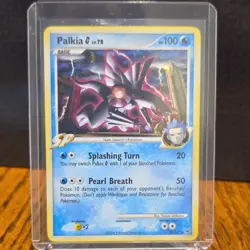 Pokemon Palkia G Platinum Team Galactic's Pokemon 12/127 Rare 100 HP Card - Image 1