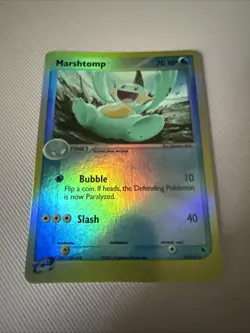 Marshtomp 2003 Pokemon EX Ruby and Sapphire Reverse Holo #40/109 * Near Mint - Image 1