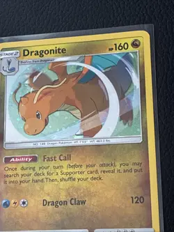 Dragonite 119/181 NM Cosmos Holo Promo Team Up Foil Sun & Moon SM Pokemon Card - Image 5