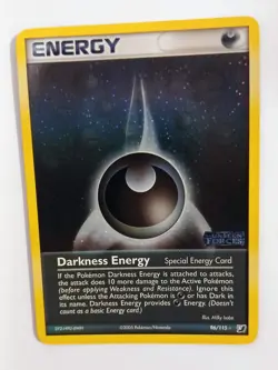 Pokemon Darkness Energy 96/115 Unseen Forces Reverse Pokeball Holo Stamped LP - Image 1