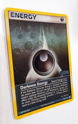 Pokemon Darkness Energy 96/115 Unseen Forces Reverse Pokeball Holo Stamped LP - Image 3