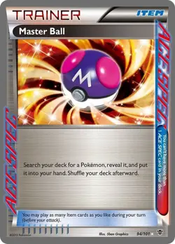 Master Ball - 94/101 - Ultra Rare LP TCG Pokemon - Image 1